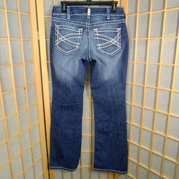Ariat REAL Midrise BootCut Jeans Size 29S - Picture 2 of 14